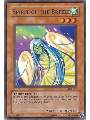Spirit of the Breeze - LON-037 - Rare