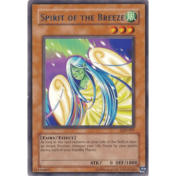 Spirit of the Breeze - LON-037 - Rare