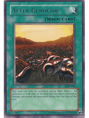 After Genocide - LOD-086 - Rare (Jugada)