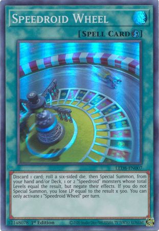 Speedroid Wheel - LED8-EN007 - Super Rare 1