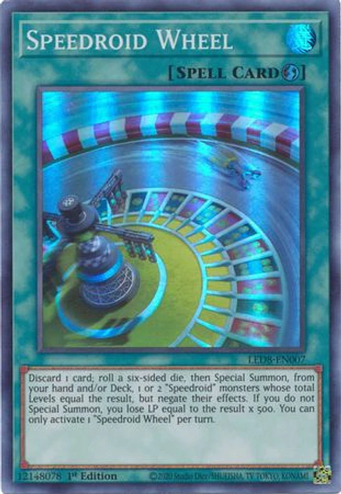Speedroid Wheel - LED8-EN007 - Super Rare