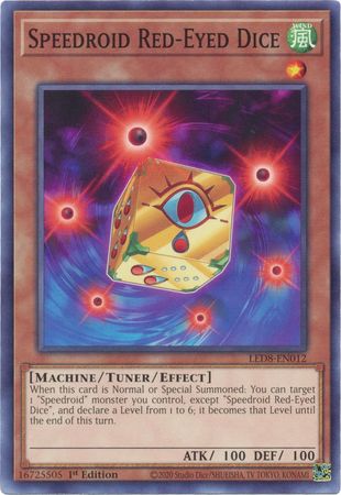 Speedroid Red-Eyed Dice - LED8-EN012 - Common 1