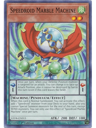 Speedroid Marble Machine - LED8-EN015 - Common