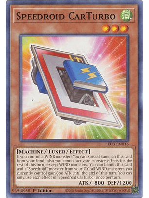 Speedroid CarTurbo - LED8-EN016 - Common