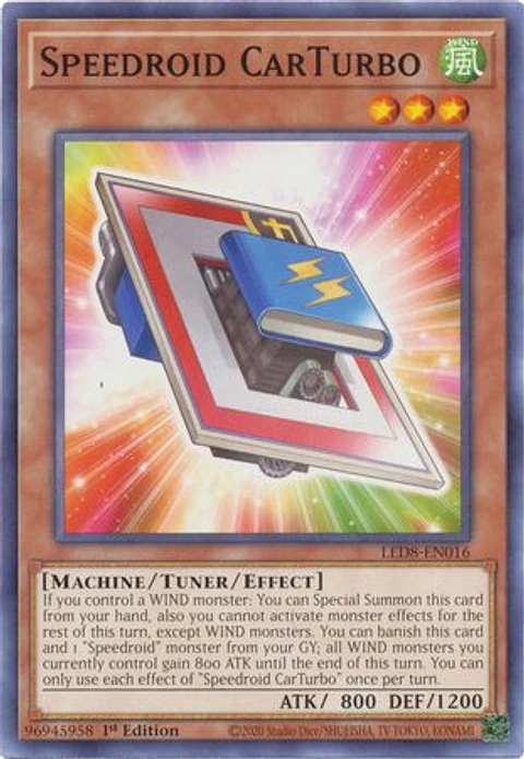 Speedroid CarTurbo - LED8-EN016 - Common