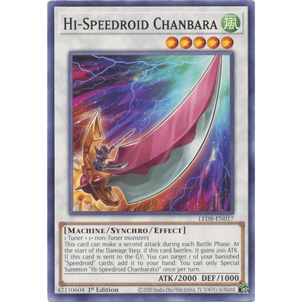 Hi-Speedroid Chanbara - LED8-EN017 - Common