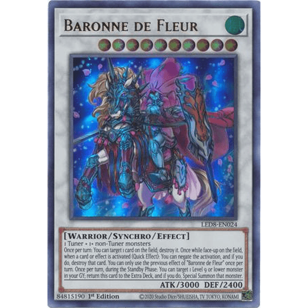 Baronne de Fleur - LED8-EN024 - Ultra Rare