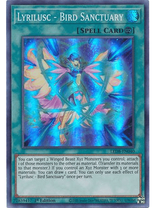 Lyrilusc - Bird Sanctuary - LED8-EN040 - Super Rare