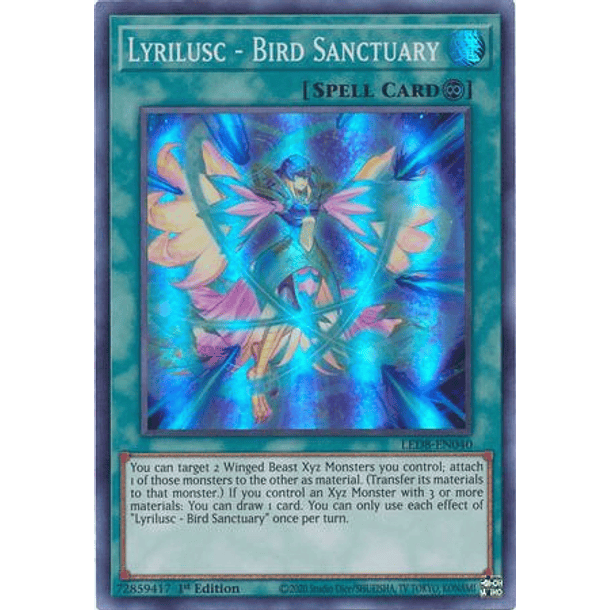 Lyrilusc - Bird Sanctuary - LED8-EN040 - Super Rare