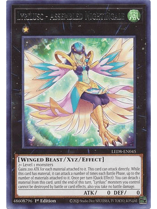 Lyrilusc - Assembled Nightingale - LED8-EN045 - Rare