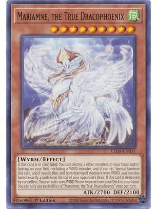Mariamne, the True Dracophoenix - LED8-EN051 - Common