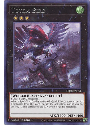 Totem Bird - LED8-EN054 - Rare