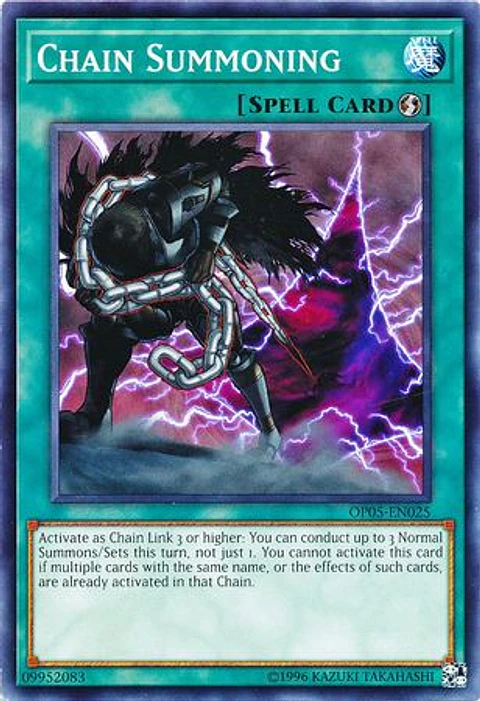 Chain Summoning - OP05-EN025 - Common (español Jugada)