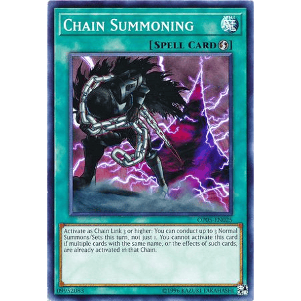 Chain Summoning - OP05-EN025 - Common (español Jugada)