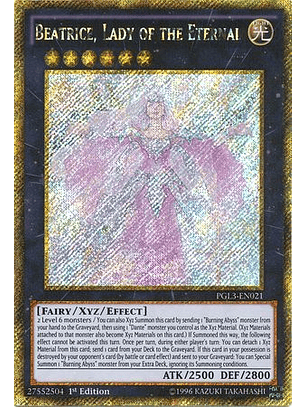 Beatrice, Lady of the Eternal - PGL3-EN021 - Gold Secret Rare