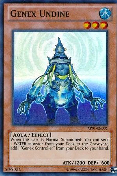 Genex Undine - AP01-EN005 - Super Rare 