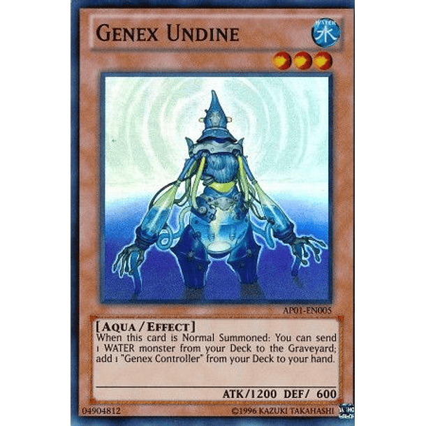 Genex Undine - AP01-EN005 - Super Rare 