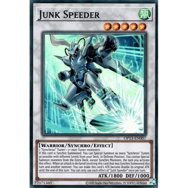 Junk Speeder - OP13-EN007 - Super Rare (español)