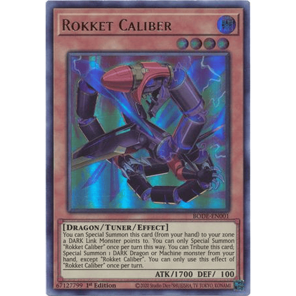 Rokket Caliber - BODE-EN001 - Ultra Rare