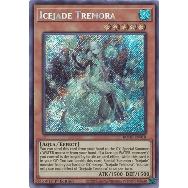 Icejade Tremora - BODE-EN010 - Secret Rare