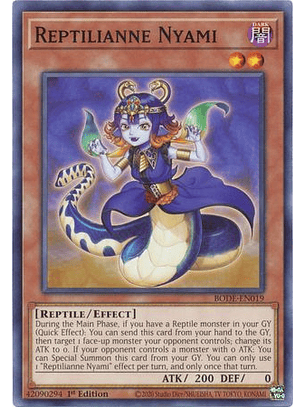 Reptilianne Nyami - BODE-EN019 - Common