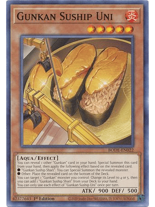 Gunkan Suship Uni - BODE-EN022 - Common 