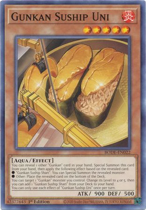 Gunkan Suship Uni - BODE-EN022 - Common 