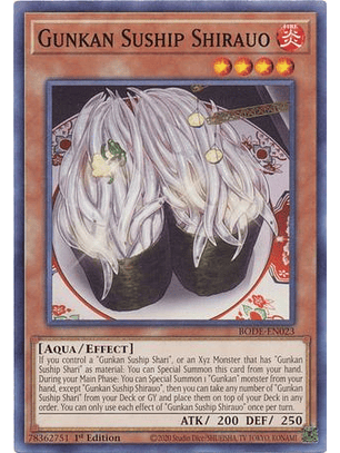 Gunkan Suship Shirauo - BODE-EN023 - Common