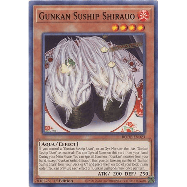 Gunkan Suship Shirauo - BODE-EN023 - Common