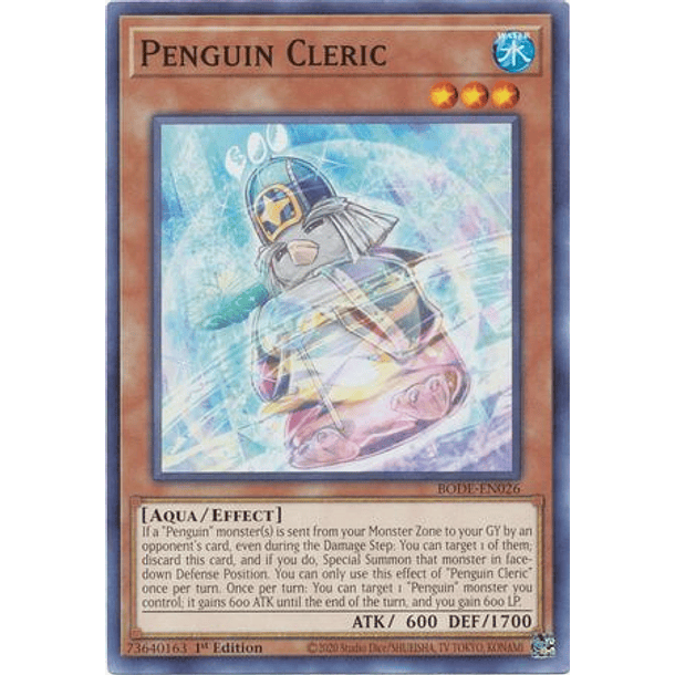 Penguin Cleric - BODE-EN026 - Common