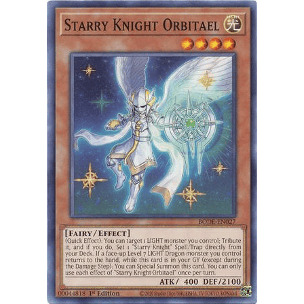 Starry Knight Orbitael - BODE-EN027 - Common