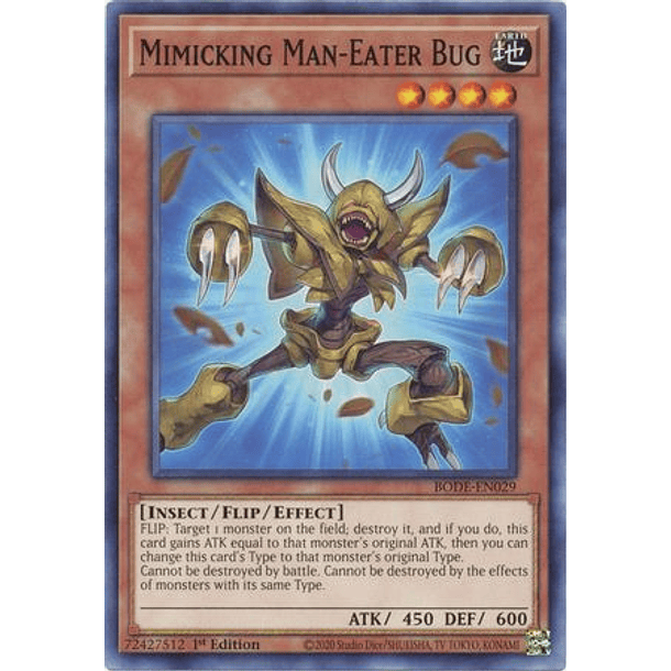 Mimicking Man-Eater Bug - BODE-EN029 - Common