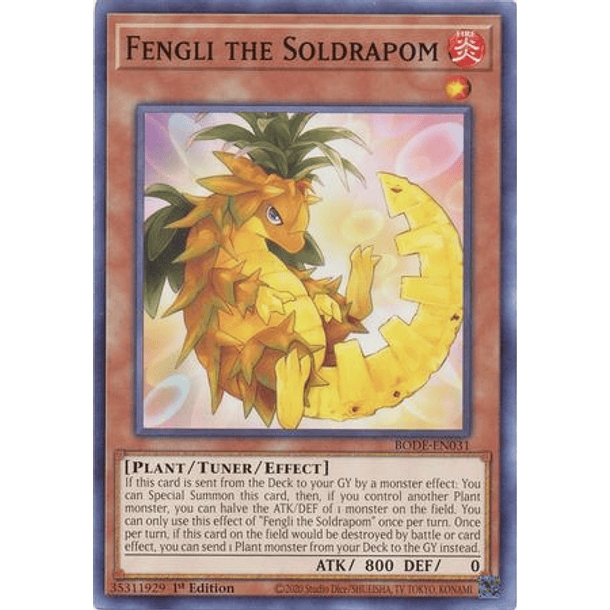 Fengli the Soldrapom - BODE-EN031 - Common