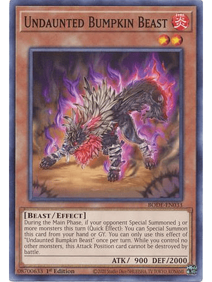 Undaunted Bumpkin Beast - BODE-EN033 - Common