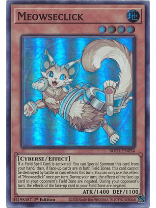 Meowseclick - BODE-EN034 - Super Rare