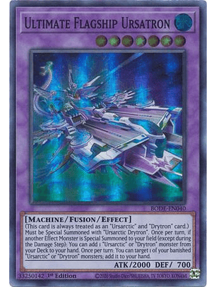 Ultimate Flagship Ursatron - BODE-EN040 - Super Rare