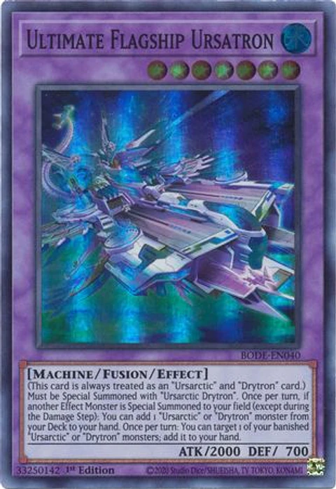 Ultimate Flagship Ursatron - BODE-EN040 - Super Rare