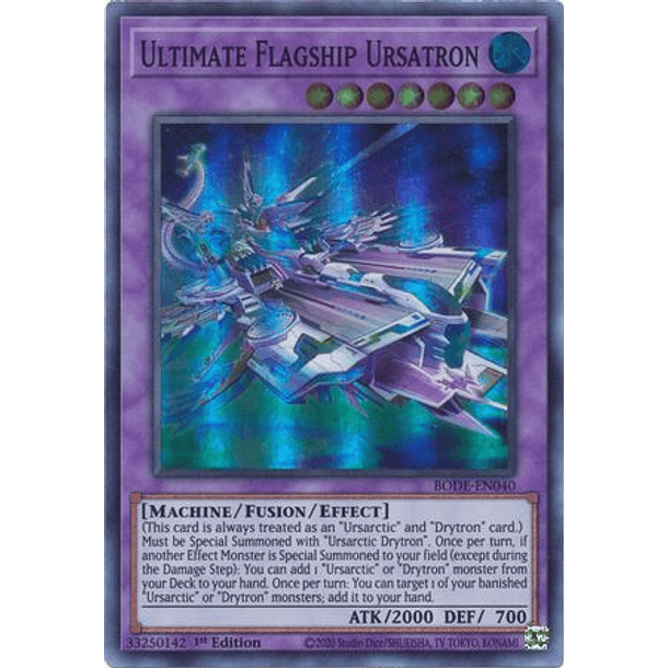 Ultimate Flagship Ursatron - BODE-EN040 - Super Rare