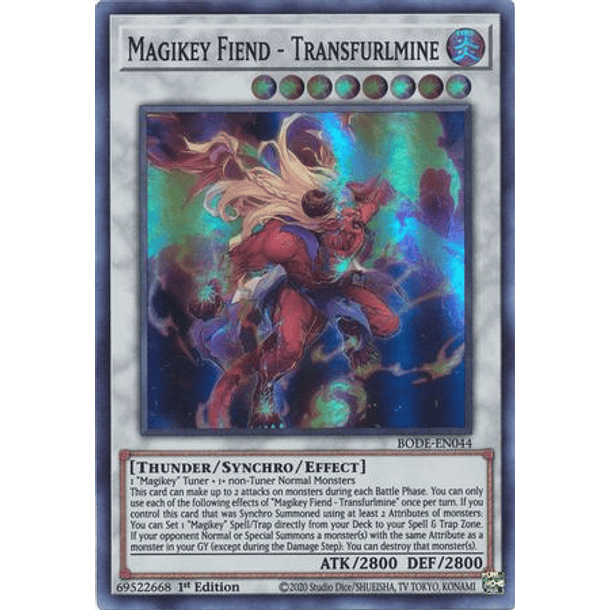 Magikey Fiend - Transfurlmine - BODE-EN044 - Super Rare