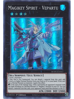 Magikey Spirit - Vepartu - BODE-EN047 - Super Rare