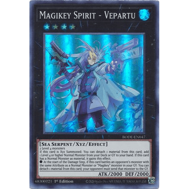 Magikey Spirit - Vepartu - BODE-EN047 - Super Rare