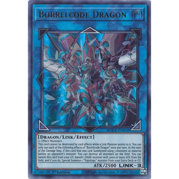 Borrelcode Dragon - BODE-EN050 - Ultra Rare