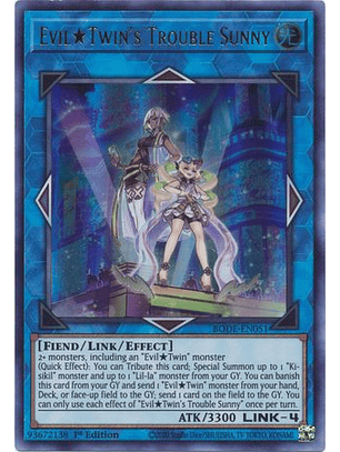 Evil Twin's Trouble Sunny - BODE-EN051 - Ultra Rare