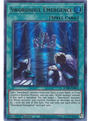 Swordsoul Emergence - BODE-EN053 - Ultra Rare