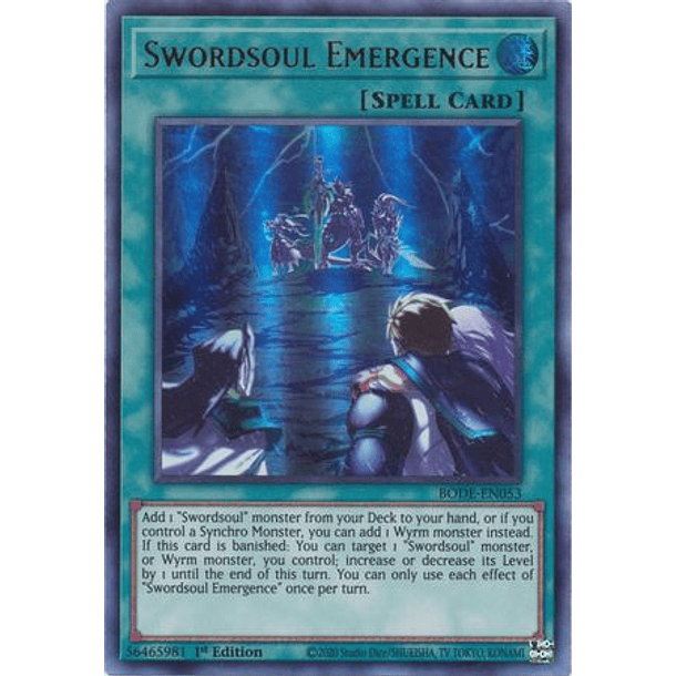 Swordsoul Emergence - BODE-EN053 - Ultra Rare
