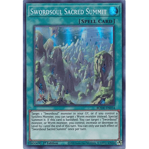 Swordsoul Sacred Summit - BODE-EN054 - Super Rare