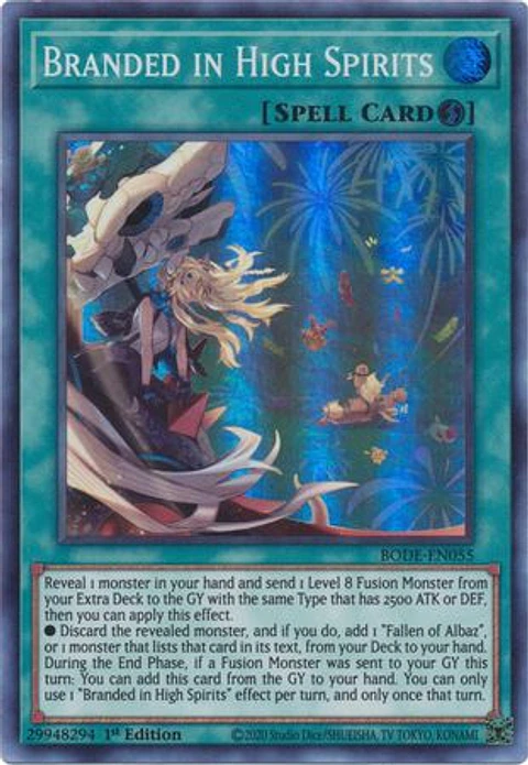 Branded in High Spirits - BODE-EN055 - Super Rare