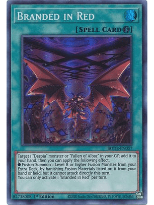 Branded in Red - BODE-EN057 - Super Rare 