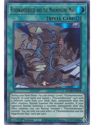 Floowandereeze and the Magnificent Map - BODE-EN058 - Ultra Rare