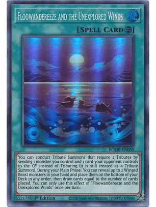 Floowandereeze and the Unexplored Winds - BODE-EN059 - Super Rare